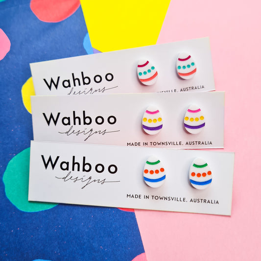 Easter Egg Stud Earrings