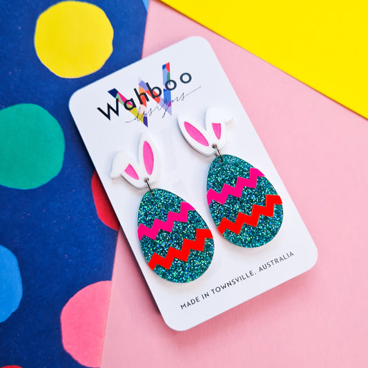 Easter Egg Dangle Earrings