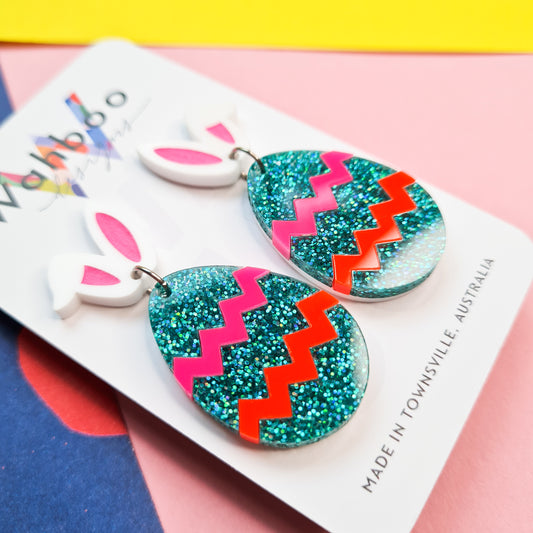 Easter Egg Dangle Earrings