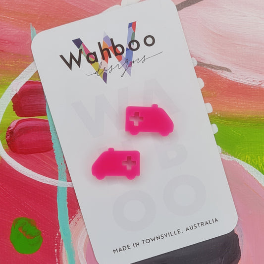 Ambulance Stud Earrings