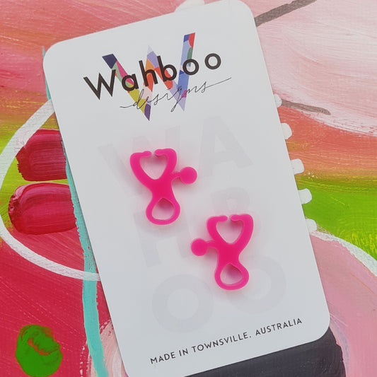 Stethoscope Stud Earrings