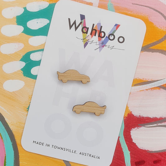 Racing Car Stud Earrings