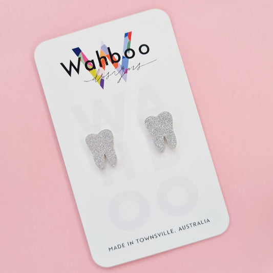 Tooth Stud Earrings