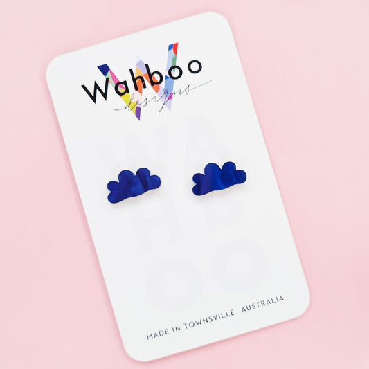 Cloud Stud Earrings