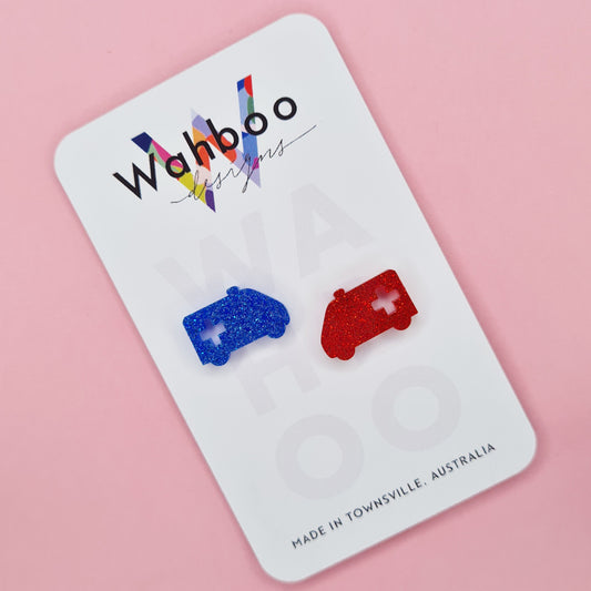 Ambulance Stud Earrings