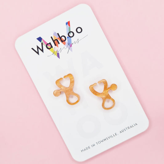 Stethoscope Stud Earrings