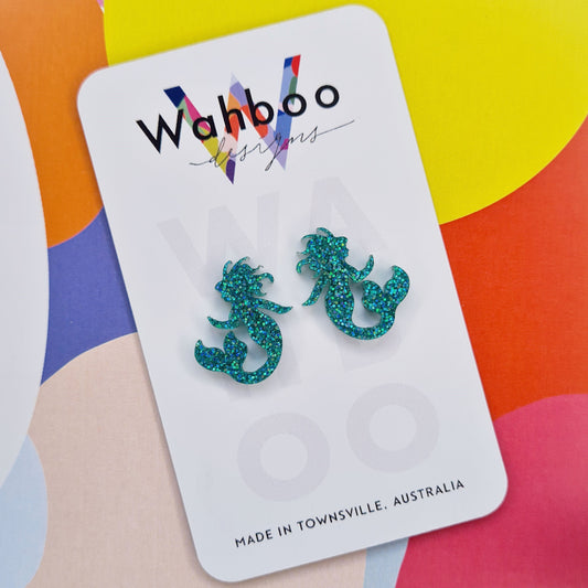 Mermaid Stud Earrings