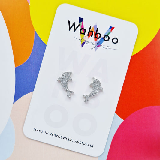 Dolphin Stud Earrings