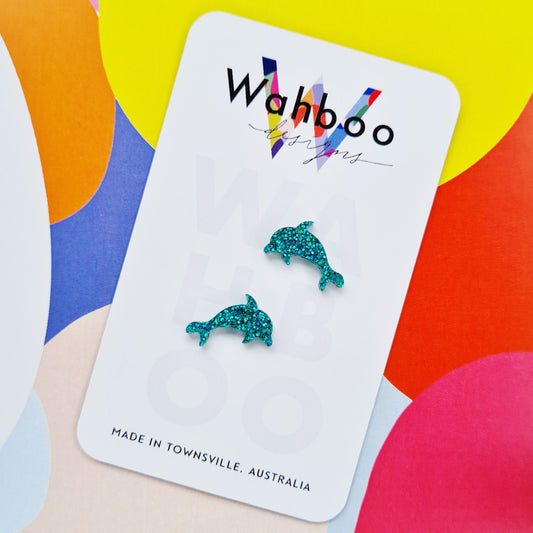 Dolphin Stud Earrings