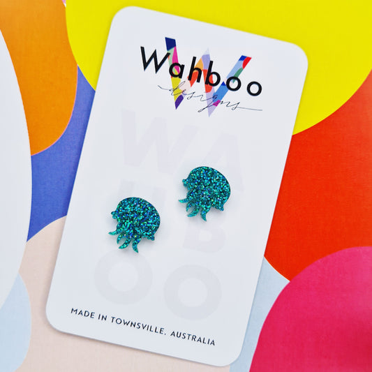 Jellyfish Stud Earrings