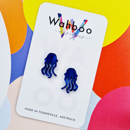 Jellyfish Stud Earrings
