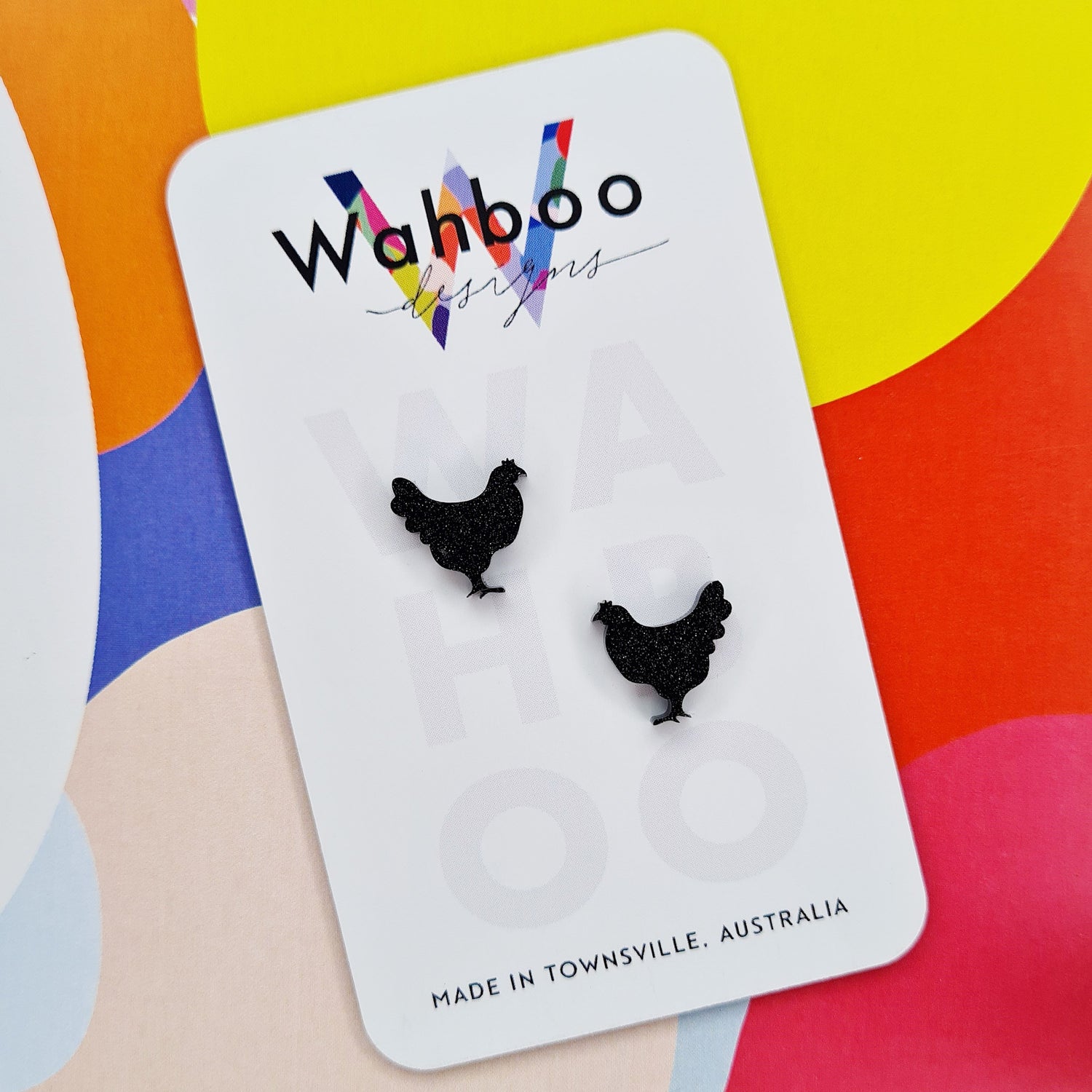 Chicken stud deals earrings