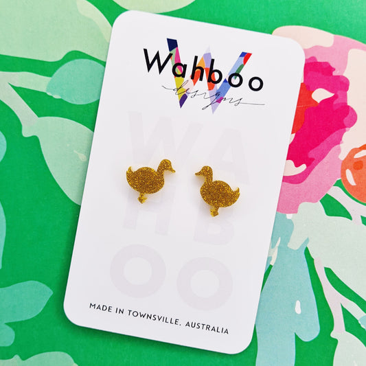 Duck Stud Earrings