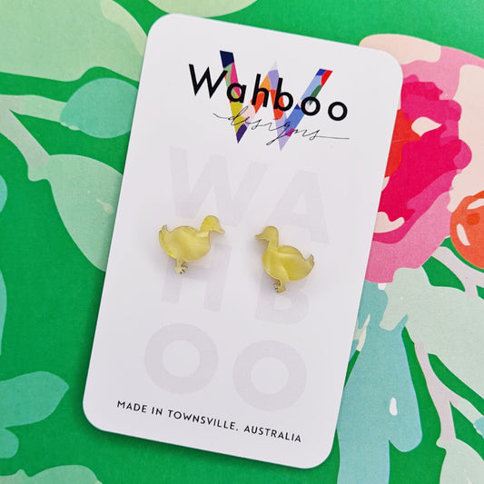Duck Stud Earrings