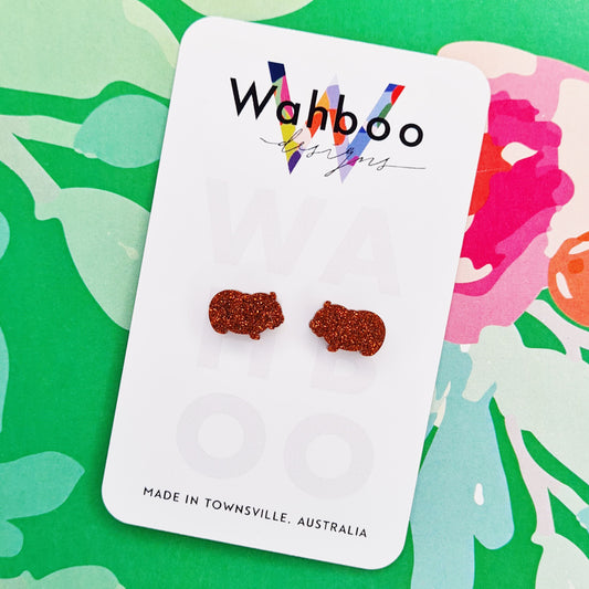 Guinea Pig Stud Earrings