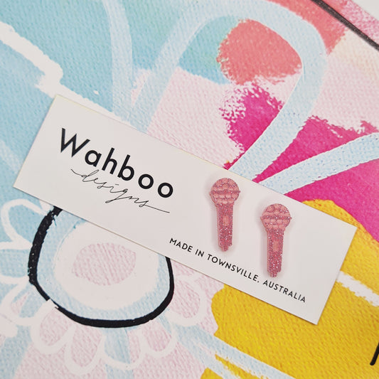 Microphone Stud Earrings