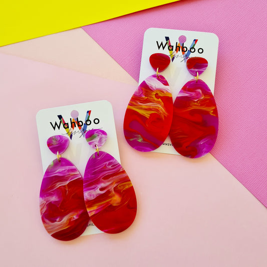 Melinda Mega Dangle Earrings