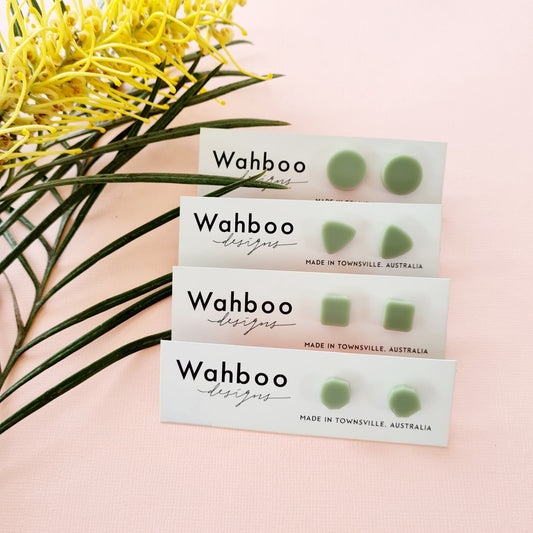 Sage Collection Stud Earrings