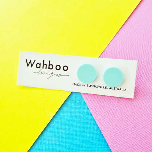 Pastel Blue Collection Stud Earrings