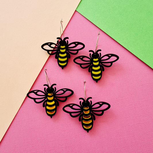 Bee Dangle Earrings