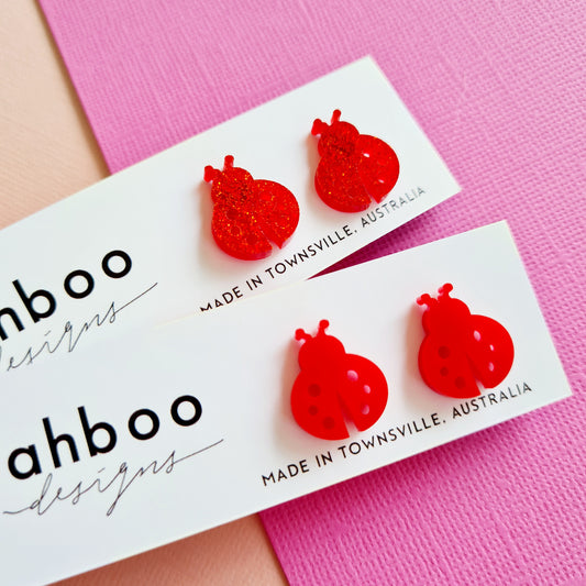 Ladybird Stud Earrings