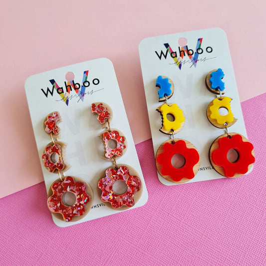 Donuts Dangle Earrings