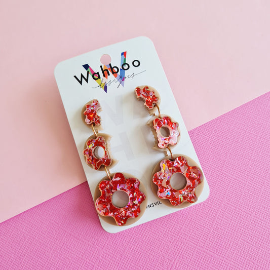 Donuts Dangle Earrings