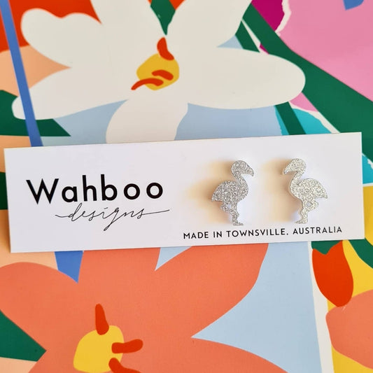 Flamingo Stud Earrings